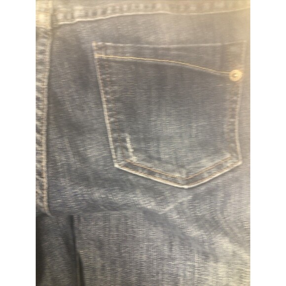 Express Womens Wide Leg High Rise Jeans Size 2R Medium Wash Pleat Front Nautical - Picture 9 of 11